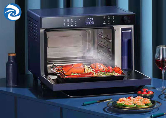 เตาอบเครื่องปิ้งขนมปังและเครื่องปิ้งขนมปังอัตโนมัติขนาด 32 ลิตร 2100W Air Frying