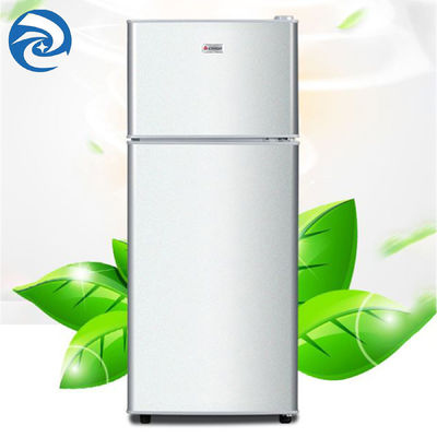 ประตูคู่ 220V ตู้เย็นขนาดเล็กในครัวเรือน Sound Proof
