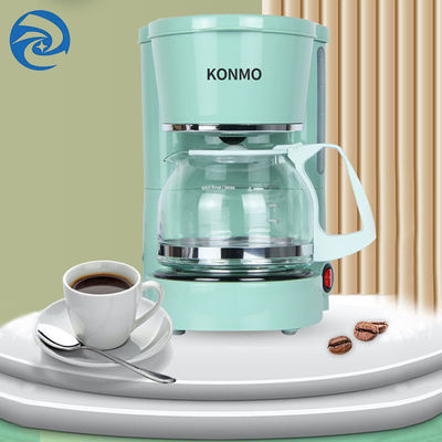 เครื่องชงกาแฟอเมริกันโฮมขนาดเล็กสีเขียว 25oz 600W 750ml