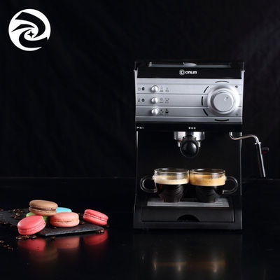 เครื่องชงกาแฟ 850W สำหรับบ้านพร้อมที่ตีฟองนม