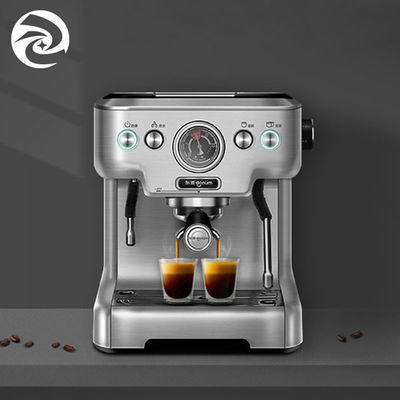 เครื่องชงกาแฟเอสเพรสโซ่สแตนเลสขนาดเล็ก 2.7L 1250W