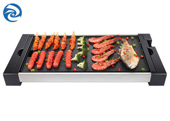 เตาย่างบาร์บีคิวไฟฟ้าไร้ควัน 1800W 110V 220V 625x316x65mm