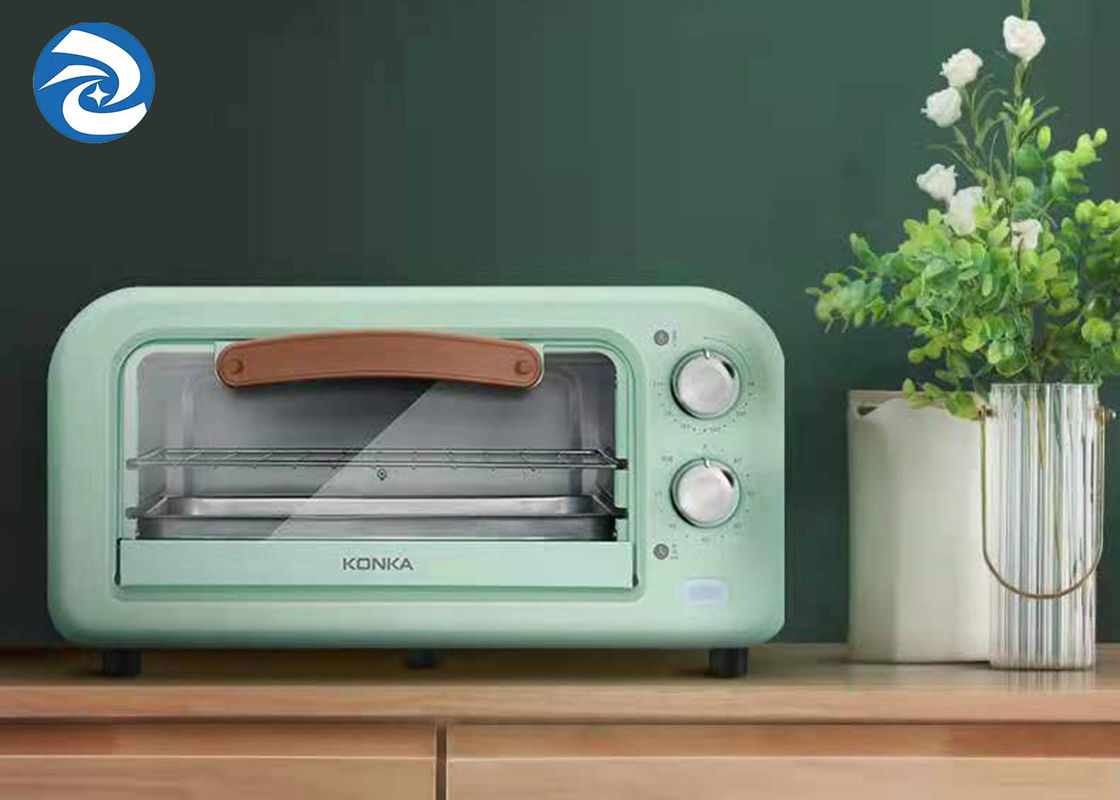 800W 12L เครื่องปิ้งขนมปังและเครื่องปิ้งขนมปังเตาอบ 12.7qt ตัวอลูมิเนียมท่อความร้อนสแตนเลส
