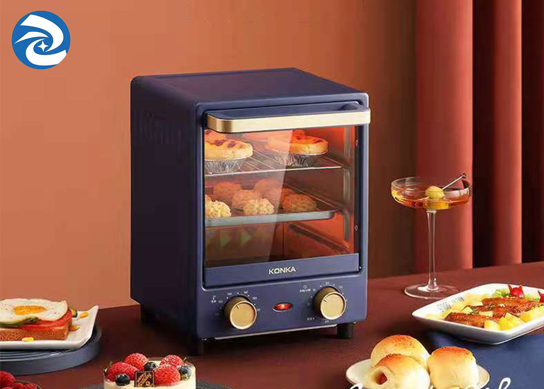 มินิสมาร์ทเครื่องปิ้งขนมปังและเครื่องปิ้งขนมปัง 800 วัตต์ 12L 12.7 Quart