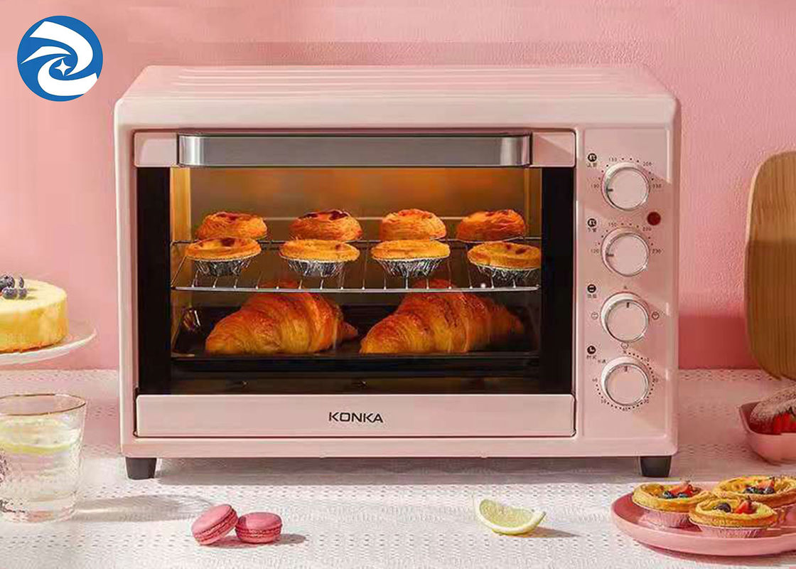 เครื่องปิ้งขนมปังและเครื่องปิ้งขนมปังความจุขนาดใหญ่ 2000W 42L มัลติฟังก์ชั่นไฟฟ้า