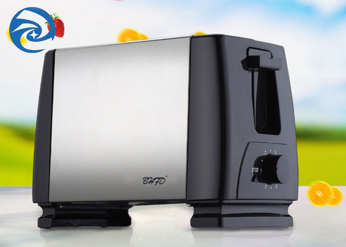 เครื่องปิ้งขนมปัง 220V 750W 2 ชิ้น Stainless Steel 6 Speed