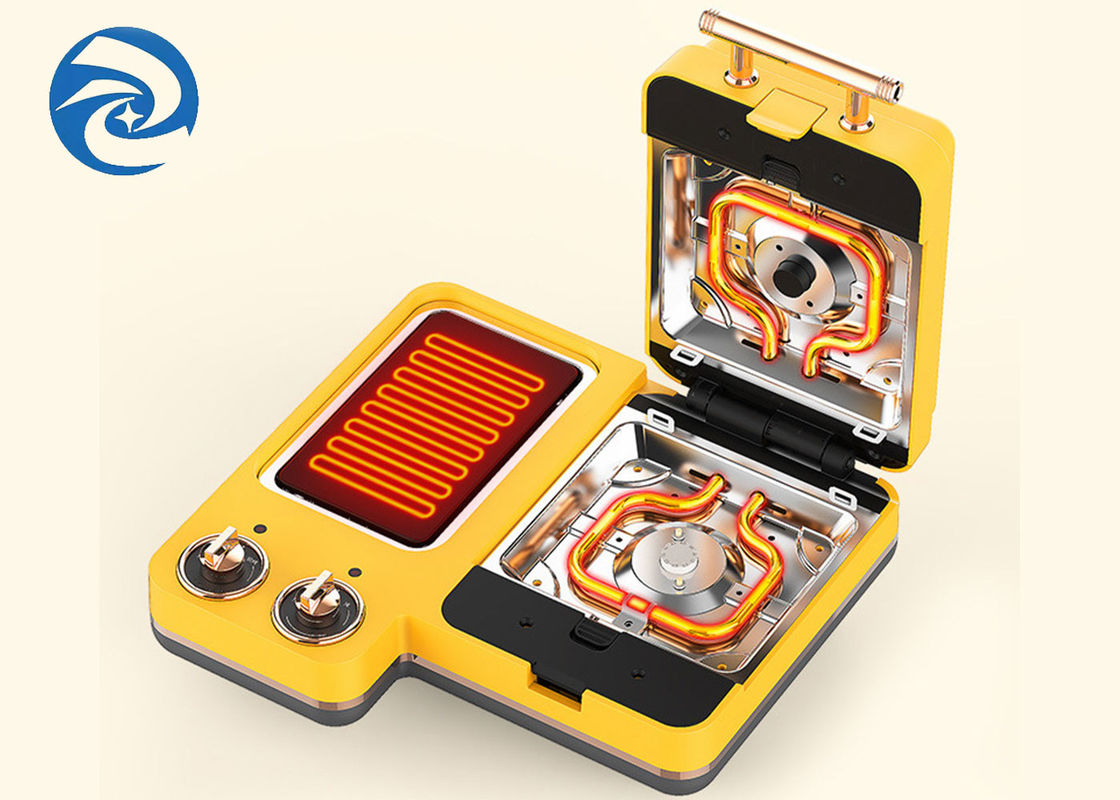 เครื่องทำอาหารเช้าอเนกประสงค์ 1100W 220V สแตนเลส