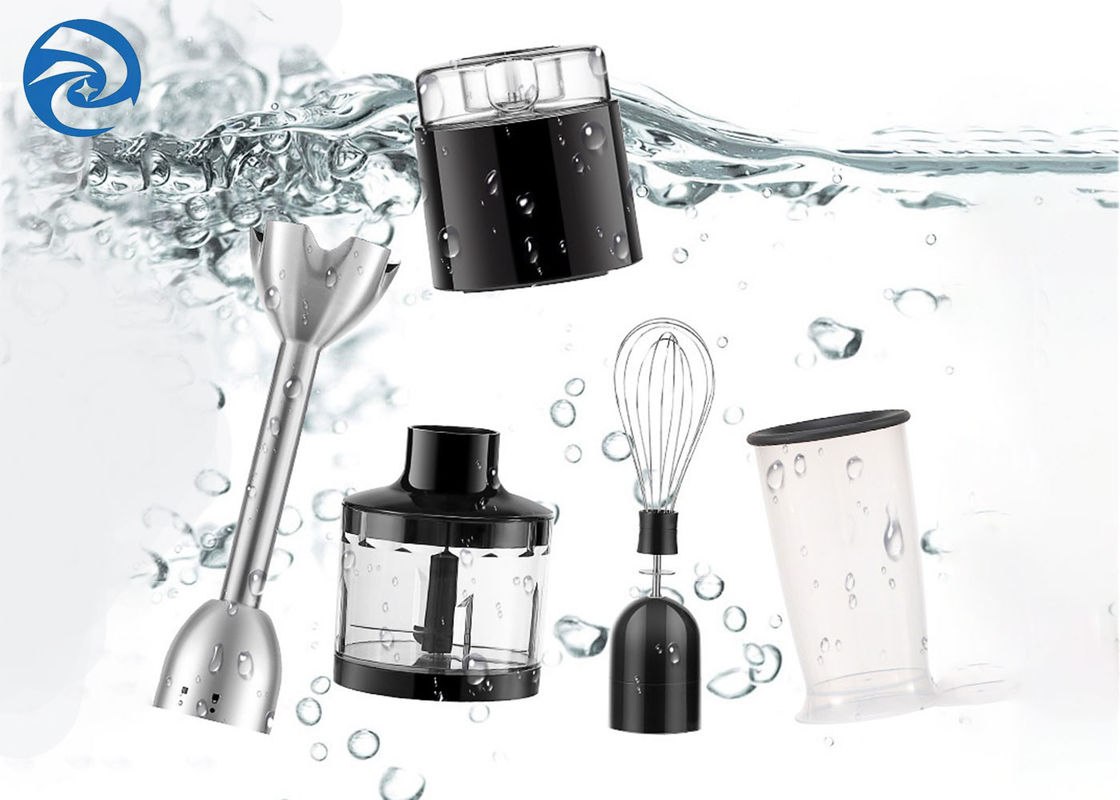 400W 500ml เครื่องผสมอาหารมือถือ 304 สแตนเลส 2 ความเร็ว