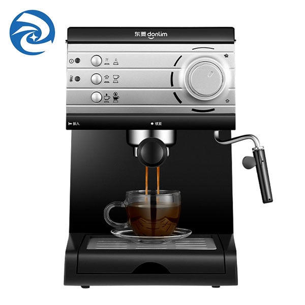 เครื่องชงกาแฟ 850W สำหรับบ้านพร้อมที่ตีฟองนม