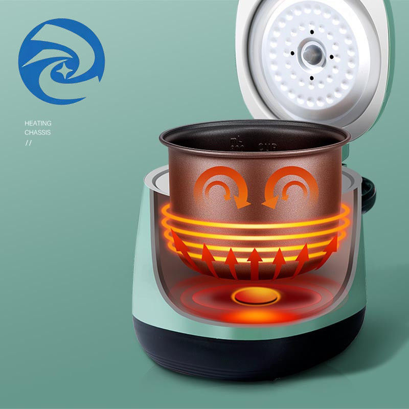 หม้อหุงข้าว 1.2 ลิตร 1.3qt Smart Single Person Fronton Coating