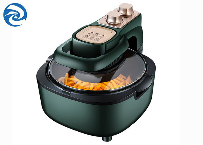 6L Smart Air Fryers 6.3 Quart For Home สีเขียวเข้ม 220V