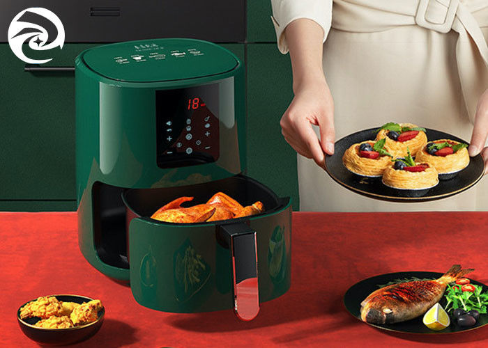 LCD 5 ลิตร Digital Smart Fryer 1400 วัตต์ 5.3 Quart