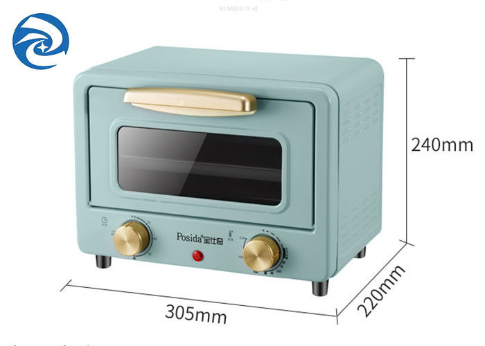 เตาอบเครื่องปิ้งขนมปังมัลติฟังก์ชั่น 10L 750W 10.5 Quart