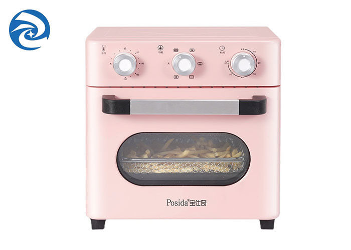 220V 12.7qt มัลติฟังก์ชั่นเครื่องปิ้งขนมปังเตาอบ Air Fryer 1200W