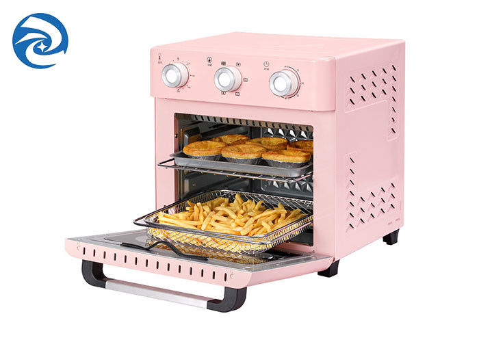 220V 12.7qt มัลติฟังก์ชั่นเครื่องปิ้งขนมปังเตาอบ Air Fryer 1200W