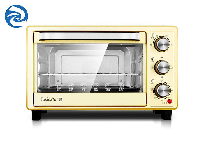 เครื่องปิ้งขนมปังขนาดเล็ก 18 ลิตรและเครื่องปิ้งขนมปังสำหรับอบ 1400W