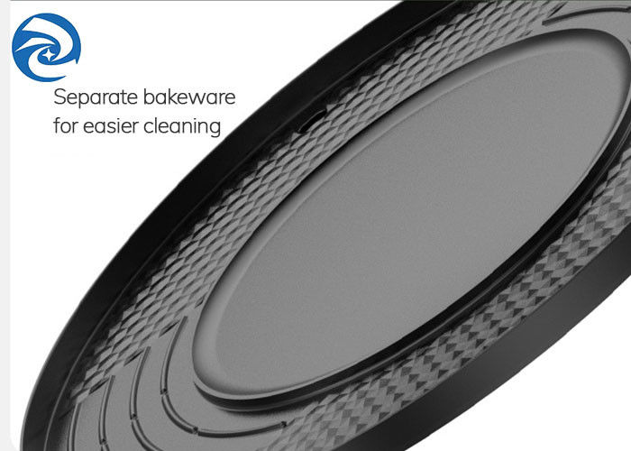 1700W เตาย่างไฟฟ้า Griddles Skillets ทั้งหมดในที่เดียว 36x11cm