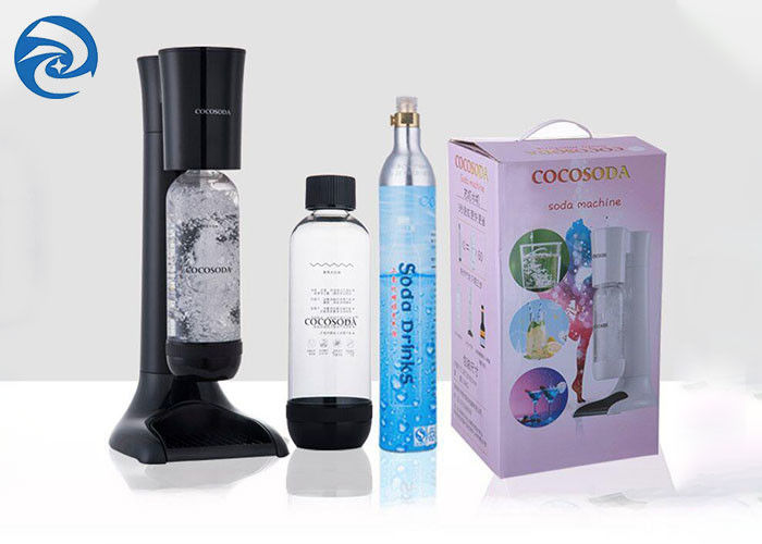 เครื่องทำน้ำบับเบิ้ลโซดา 360g สีดำอัตโนมัติ